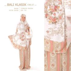 BenOlshop Stelan Mukena Katun Adem Bali Klasik Warna Coklat