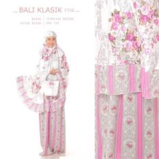 BenOlshop Stelan Mukena Katun Adem Bali Klasik Warna Pink