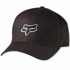 BEST SELLER HAT TOPI FLEX FITTED FOX MOTTOCROSS 010 BLACK Limited Item