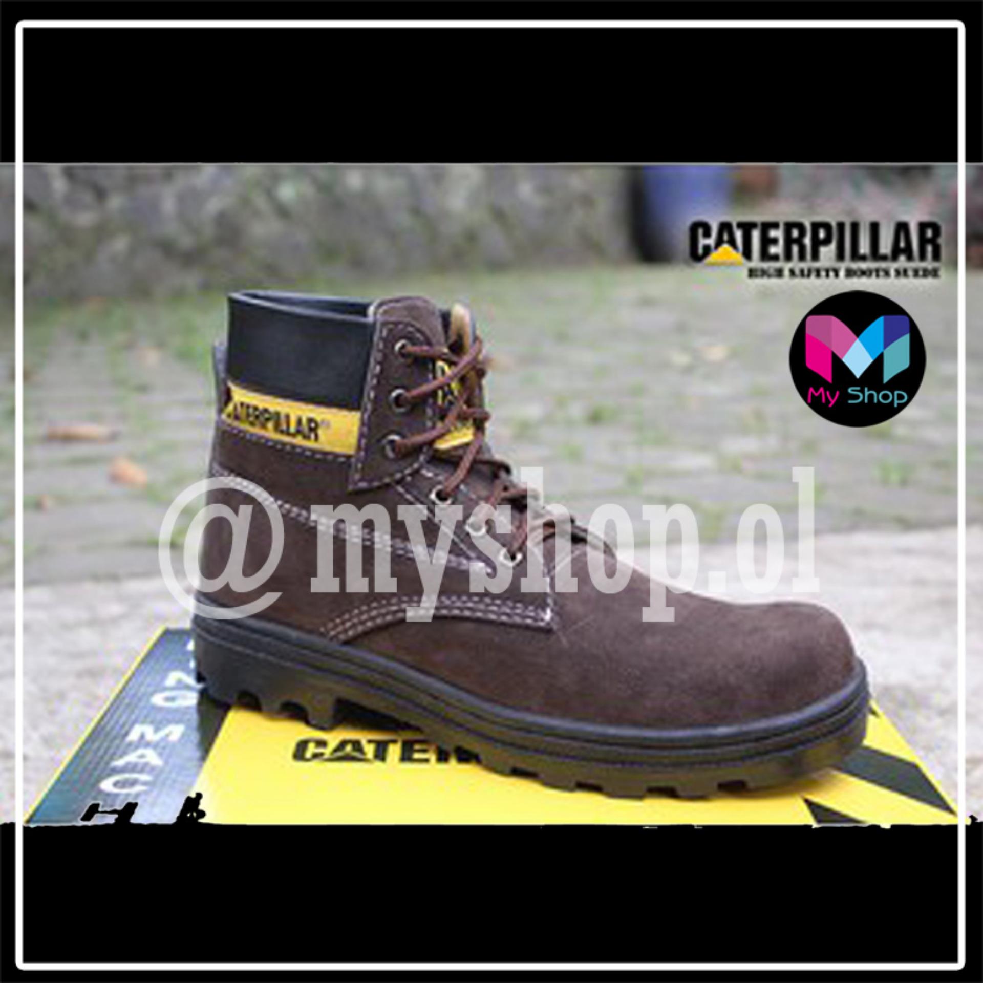 BEST SELLER !!! Sepatu Pria Caterpillar Safety Boots BOOTS100 1F