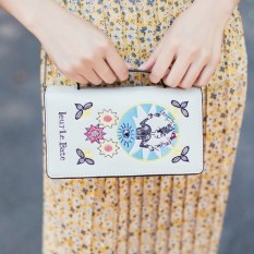 【Big discount】 Revive old customs a literature women's Ladies' single shoulder bag Retro style (WHITE) - intl
