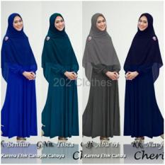 BIG SALE QUEEN Baju Baju Muslim Syari Polos Oki Baju Muslim Wanita Muslim Baju Muslim Jersey XL SALE