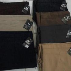 Big Size 2L-5L HITAM Celana panjang wanita Mount