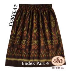 BILY SHOP BALI Rok Endek Part 4 Cokelat