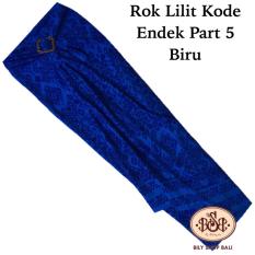 BILY SHOP BALI Rok Lilit Kain Kode Endek Part 5 Biru