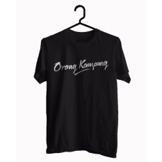BKSPC - Kaos / Tshirt Orang Kampung - Pria dan Wanita - Hitam