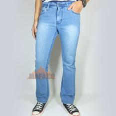 Blackfiel Celana Jeans Denim Pria Boot Cut / Cutbray