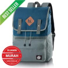 Blackkelly Tas Ransel / Laptop / Backpack Vintage Unisex Pria Wanita Murah Original