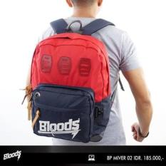 Bloods Tas Ransel Purple/ Tas Punggung Pria - 6E96E3