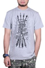 Bloop Tshirt Arrows BLP-NL033 - Abu-abu