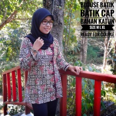 Blus Batik / Atasan Batik Wanita / Batik Wanita 003