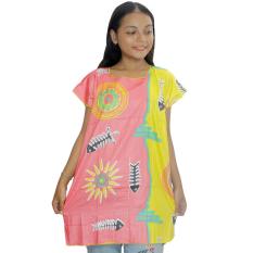 Blus Santai, Baju Tidur, Piyama, Daster Batik, Atasan Batik (BPT001-17)