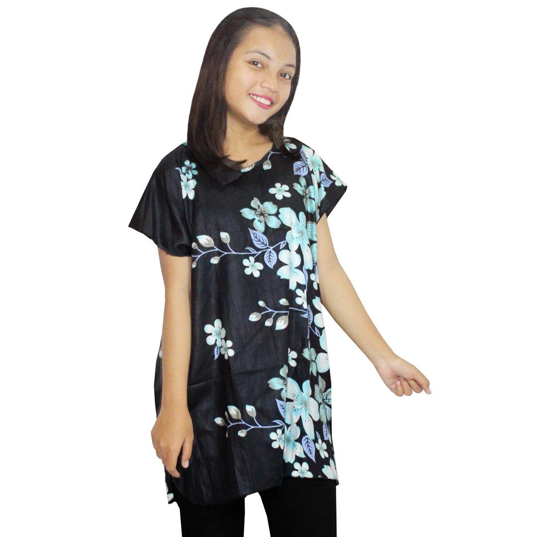 Blus Santai, Baju Tidur, Piyama, Daster Batik, Atasan Batik (BPT001-62)