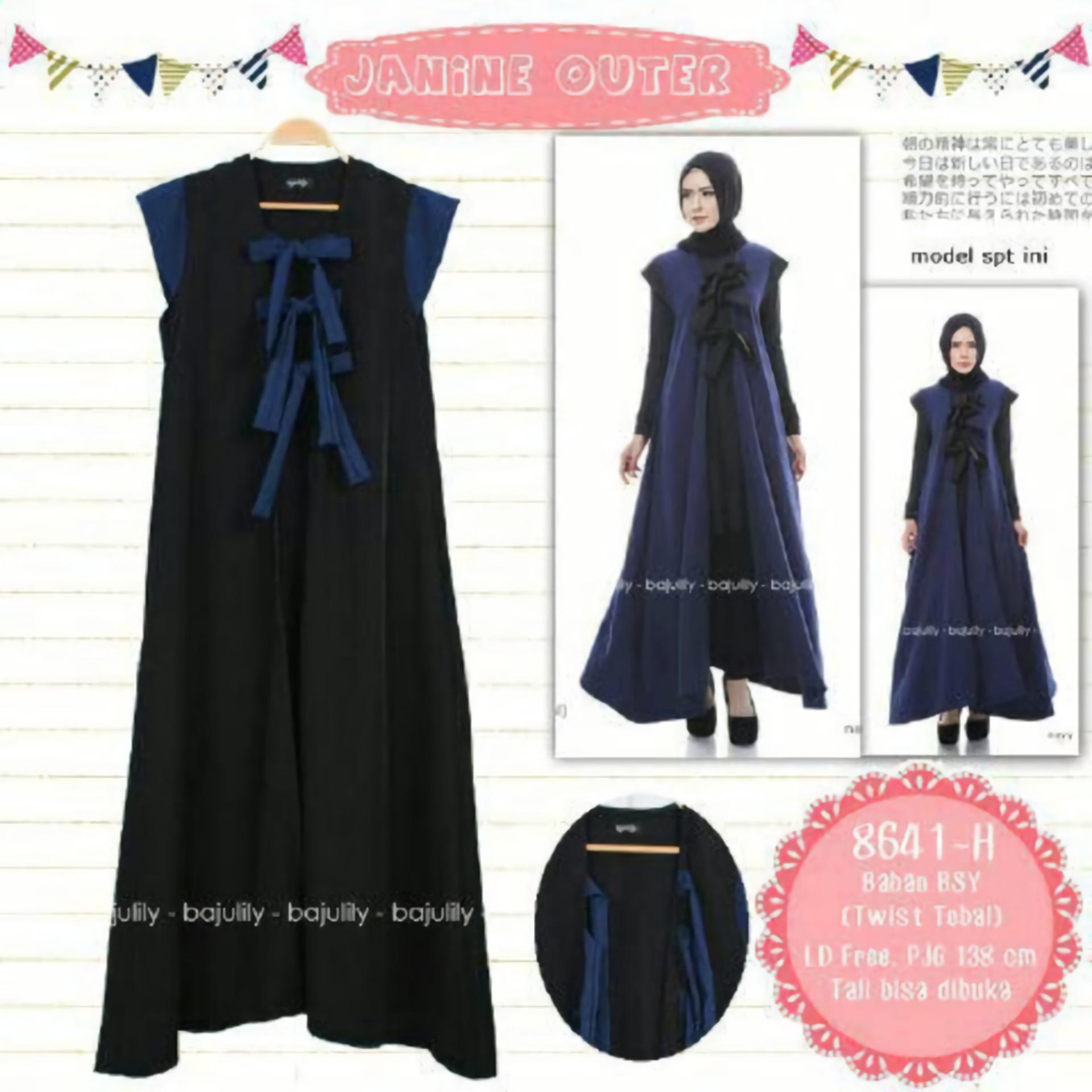 Bluse Muslim - Cardy Outer - Rompi - Vest Janine