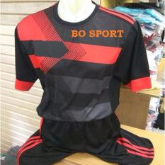 BO SPORT Setelan Futsal Motif Ac Milan 3rd