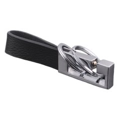 Boboky Jiayiqi Bisnis Man Belt Gesper Murah Hati Keychain Kunci Sederhana Ring BOLPJK (Warna: Sebagai Gambar Pertama) -Intl
