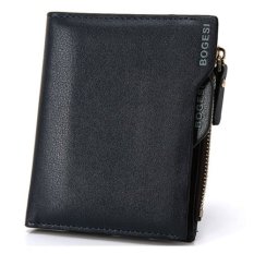 Bogesi Dompet Pria Batam Branded Kulit Model Terbaru PU Synthethic Leather Men's Wallet