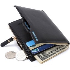 Bogesi Dompet Pria Batam Branded Kulit Model Terbaru PU Synthethic Leather Men's Wallet
