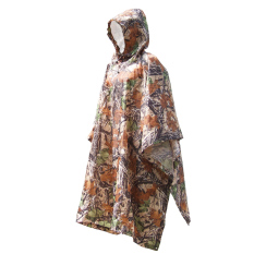 BolehDeals Jas Hujan Motif Loreng