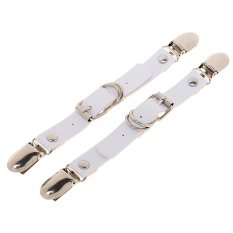BolehDeals Sabuk Garter Kaki Wanita Sabuk Kaos Kaki Punk Gotik For Paha Putih & #45; Internasional