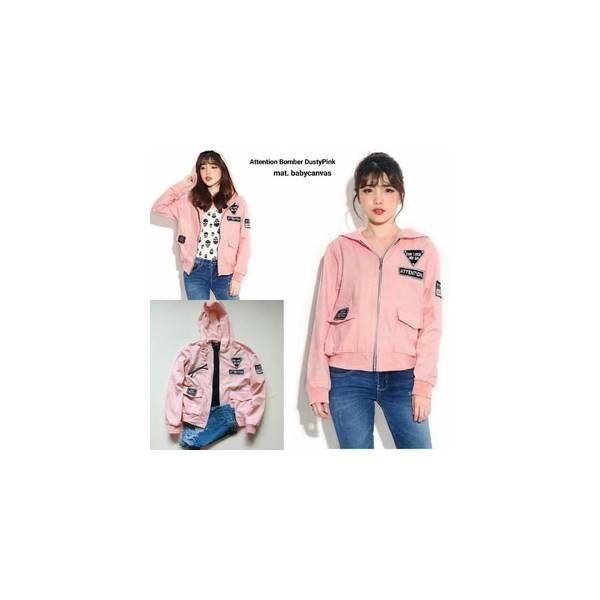 Bomber Atention Pink