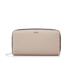 Bonia Medium Grey Bianca Zipper Wallet
