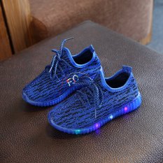 Boys Girls Fashion Sneakers Tahan Lama Roda Tunggal LED Lighted Roller Skate Heelys Invisible Roda Skate Sepatu SportsShoes Sneakers-Intl