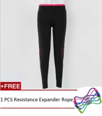Merek Fashion Skinny Sporting Betis-panjang Celana Workout Fitness Legging Pinggang Tinggi Celana untuk Wanita-Intl