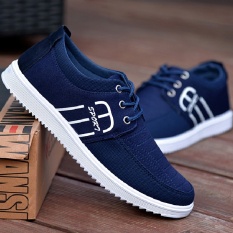 Bernapas Pria Rekreasi Sepatu Pria Mencegah Licin Sandal Sepatu Kanvas Sepatu sneakers Pria Daftar-Intl