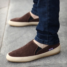Sepatu Santai Pria Inggris Memakai Sepatu Kanvas Sepatu Sandal Zapato Bernapas Sepatu-Intl-Intl