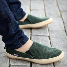 Sepatu Santai Pria Inggris Memakai Sepatu Kanvas Sepatu Sandal Zapato Bernapas Sepatu -Intl