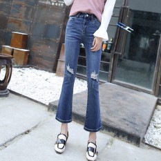 Rusak Lubang Mikro Klakson Jeans (Cepat Pengiriman)-Internasional