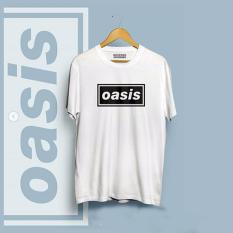 Brother Store Kaos Distro Band Musik - OASIS Black - White Premium