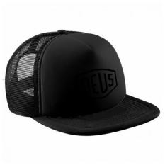 Brother Store Topi Snapback Jaring Logo Deus USA Black Premium