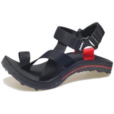 Bsm Soga Bam 196 Sandal Gunung Pria - Bahan Webing - Gagah Dan Keren(Hitam)