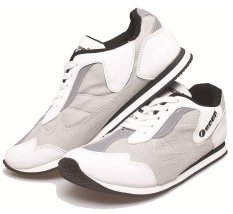 BSM Soga BAY 407 Sepatu Kasual/ Kets/ Sekolah/ Sport Pria Canvas - Keren - Abu Kombinasi