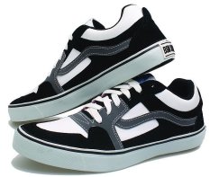 BSM Soga BAY 878 Sepatu Kasual/ Kets/ Sekolah/ Sport Pria Syntetic - Keren - Hitam Kombinasi