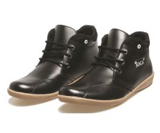 BSM Soga BRF 926 Sepatu Kasual/ Kets/ Sekolah/ Sport Pria Syntetic - Keren - Hitam