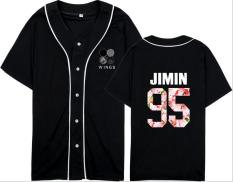 BTS Anti Peluru Model Sama Konser Bantuan Pria Dan Wanita Lengan Pendek T-shirt Kemeja (Hitam Dan Biru) baju atasan kaos pria kemeja pria
