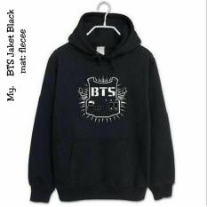 BTS KPOP Jaket Hoodie - Korean Style Fleece - Butik Bajuku