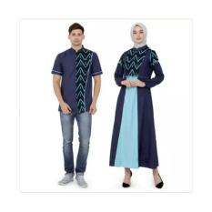 Busana Muslim Baju Couple Baju Pasangan Baju Pesta Pasangan Baju Koko Distro Java Gamis Seven TTK 005 TTK 006