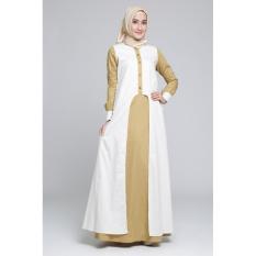 Busana Muslim Ranti Open Curved Detail Dress