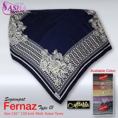 Butik Segiempat Fernaz Katun Motif 01 / Hijab / Jilbab / Krudung / Pashmina