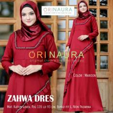Caculs Longdress / Baju Kurung / Gamis Zahwa Dress Original Naura