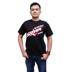 Kaos Satria FU003 Distro Bikers Motor Otomotif Baju Bonus Stiker CADEL Bandung