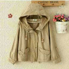 Cafedo Jacket / Jaket Coklat / Jaket Wanita Murah