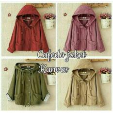 Cafedo Jaket Kanvas (Red)