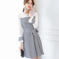 Rp 153.200. Caidaifei Gaun Korea Fashion Style Musim Semi dan Musim Panas Baru ...