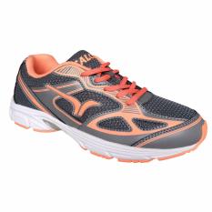 Calci Running Shoes - Sepatu Lari Dallas W - Grey Orange
