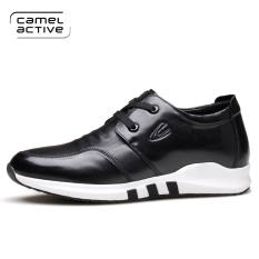 Camel Active Musim Semi Sepatu Trendi Sepatu Pria (Hitam)